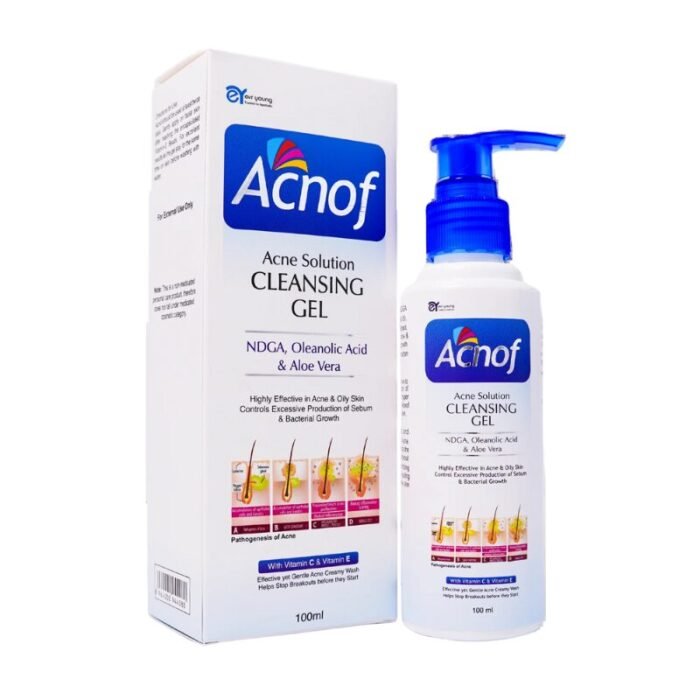 Acnof Acne Solution Cleansing Gel 100ml