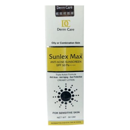 Sunlex Max Anti Acne Sun Protection Creamy Lotion