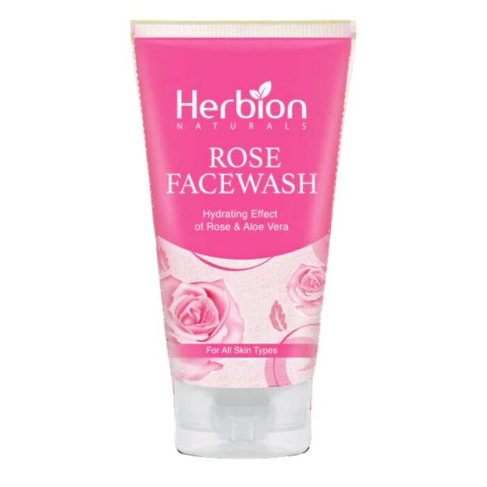 Herbion Pore Appeasing Rose Face Wash