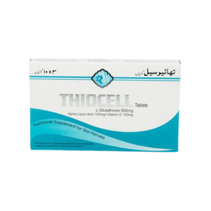 Thiocell L-Glutathione Tablets 500mg