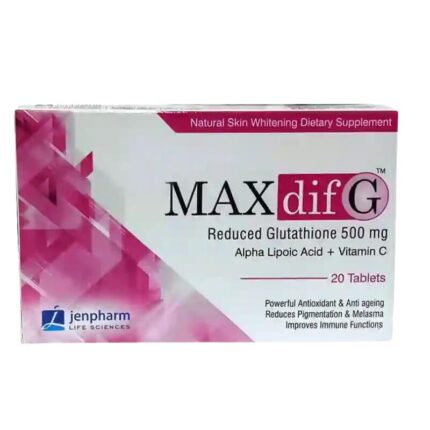 Maxdif G 20 Tablets 500mg