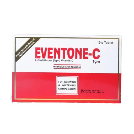 EvenTone C L Glutathione Vitamin C 10 Tablets 1gm