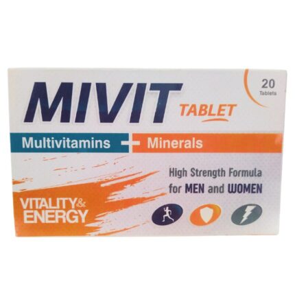 Mivit Multivitamins & Minerals 20 Tablets