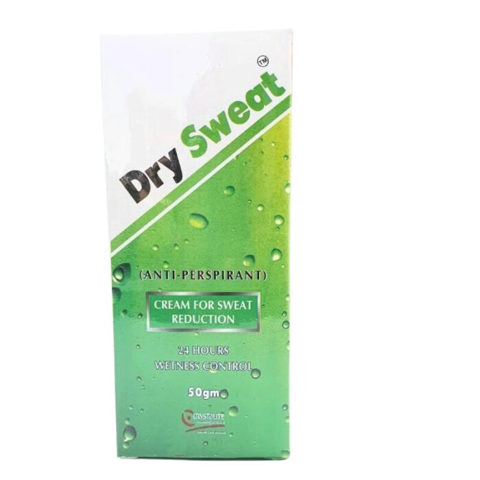 DRY SWEAT ANTI-PERSPIRANT CRE FOR SWEAT REDUCTION 50gm