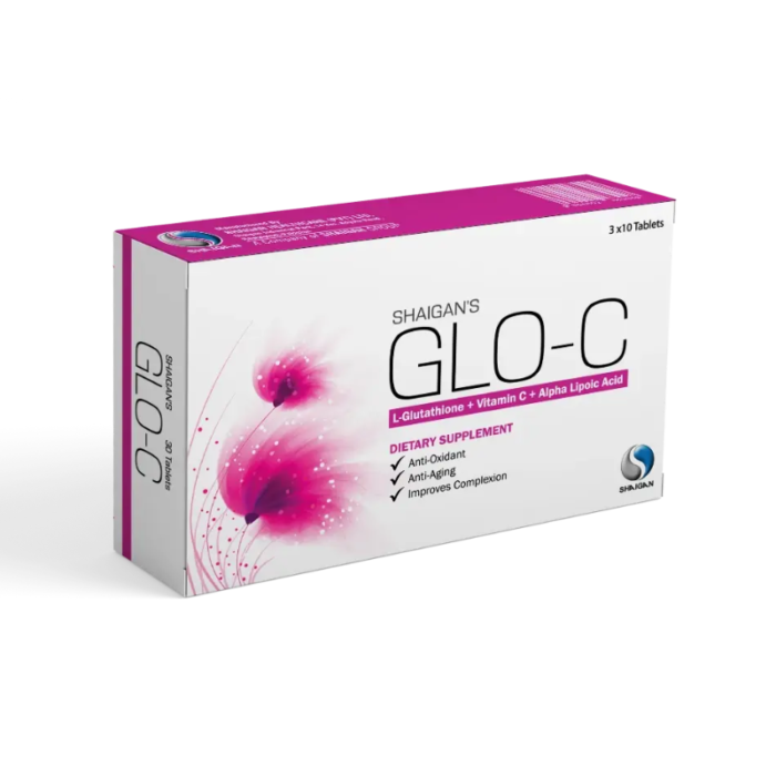 GLO-C Best Skin Whitening Pills in Pakistan