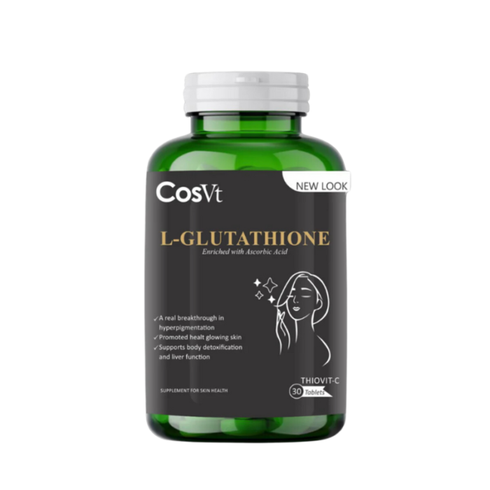 L-Glutathione by CosVt's 30 Capsules