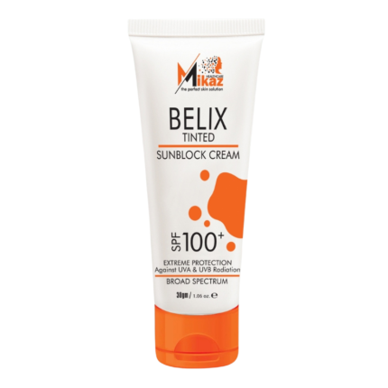 Belix SPF 100 Tinted Sunblock Cream 30gm