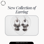 Stylish Oxidised Silver Heart Shaped Designer Earrings for Girls and Women