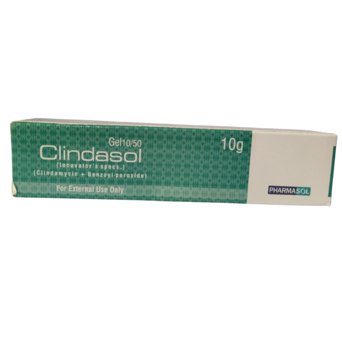 CLINDASOL 10/50 Gel 10gm