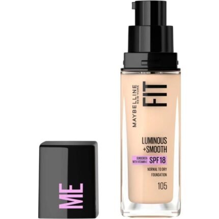 Maybelline Fit Me Luminous + Smooth Liquid Foundation SPF 18