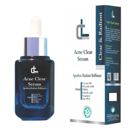 Acne Clear Serum 30ml – Anti Acne, Spotless & Radiant Skin with Salicylic Acid